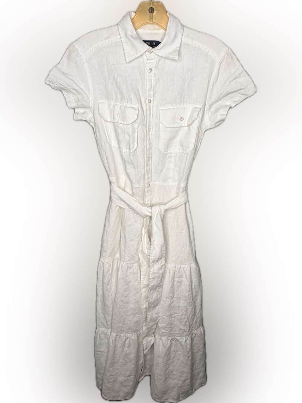 Polo Ralph Lauren White Linen Dress